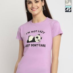 Tromko Women Typography Printed T-shirt-picture-23