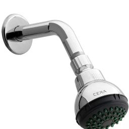 CERA 70 mm Round Stainless Steel Silver Wall Mount Overhead Rain Shower F7020103AB-3