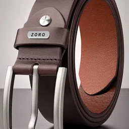 ZORO Men Solid Leather Belt-picture-13