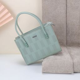 Mochi Women Checked Structured Handheld Bag-image-64