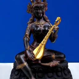 Exotic India Black Religious Idol Showpiece-image-37