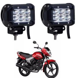 Cartronics 18W 6 Led Aluminum Bar Light/Fog Light for Yamaha Saluto-34