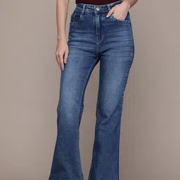 Nifty Women Flared High-Rise Stretchable Jeans-picture-22