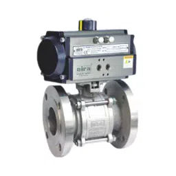Aira 2 Inch Single Acting WCB Pneumatic Actuated Ball Valve Flange End 3YES-50F1-image-78