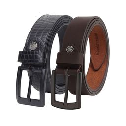 Hayes London Men 2 Leather Formal Belt-image-35