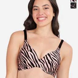 shyaway Pack Of 2 Printed Medium Coverage Lightly Padded Balconette Bra- All Day Comfort-image-55