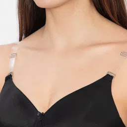 B'ZAR Lightly Padded Non Wired Full Coverage Backless Bra With All Day Comfort image 4