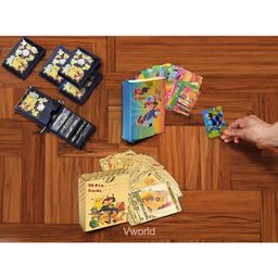 Vworld 165 Pcs Playing Cards 55 Gold 55 Black & 55 Rainbow Cards All Rare Series Set of TCG Deck Box Vstar V Series EX Vmax GX Rare - 165 Cards-20