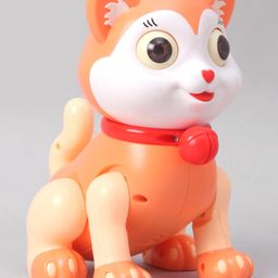 KiddyBuddy Walking and Singing Cat Toy with Blinking Eyes - Multicolor-image-21