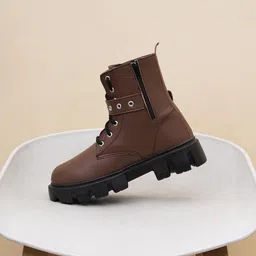 Try Me Women Casual Block-Heeled Boots-23