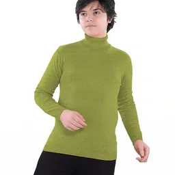 CLOTHIFY Boys Green Sweaters-image-92