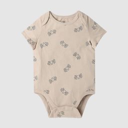 GAP Boys Brand Logo Printed Pure Cotton Round Neck Bodysuit-picture-4