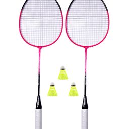 CLOVERBYTE Booster Set Of 2 Badminton With 3 Nylon Shuttle and 1 Badminton Cover - Multicolour image 4