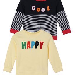 Juniors by Lifestyle Boys Pack of 2 Printed Sweatshirt-image-23