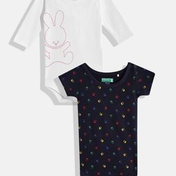 United Colors of Benetton Infant Boys Set of 2 Pure Cotton Rompers-image-37