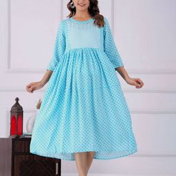 TANISHA Floral Print Maternity A-Line Midi Dress-image-67