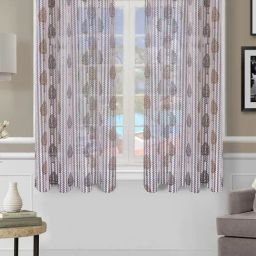 Romee Multi Polyester Floral Curtains and Sheers-10