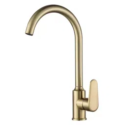 Aquieen Gold Stainless Steel Chrome Finish Basin Mixer Tap, AQN 551-picture-27