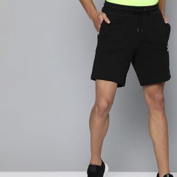 Puma Men Black Solid Regular Fit Classics Logo Shorts 8 Baby TR Shorts-image-89