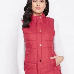Duke Red Quilted Jacket-image-15