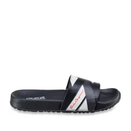 Duke Men's Black & White Slides-picture-19