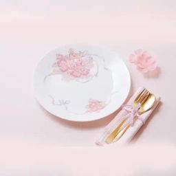 Corelle Asia Gold Series Peony Bouquet 950ml Serving Bowl Pack of 3-image-7
