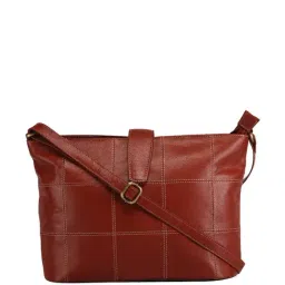 Genwayne Tan Solid Small Sling Handbag-11