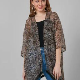 Style Quotient Multicolor Printed Shrug-64