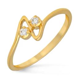 Malabar Gold and Diamonds 22k (916) IGI Certified Diamond Yellow Gold Ring for Women-picture-48