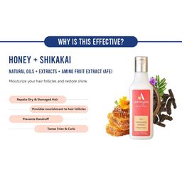 Aaranyaa Honey Moisturizing Shampoo For Damage Protection-250ml image 2