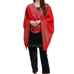 Monte Carlo Red Printed Stole-picture-0