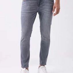 Spykar Dark Grey Slim Fit Jeans-image-59