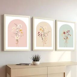 Art Street Gold Synthetic Wood Wall Art For Home D¿cor-16