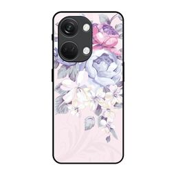 QRIOH Floral Printed OnePlus Nord 3 5G Back Case Mobile Accessories-picture-47