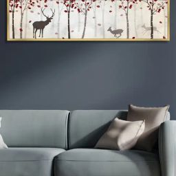 Art Street Gold Synthetic Wood Wall Art For Home D¿cor-13