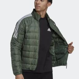 Adidas Grey Regular Fit Quilted Jacket-46