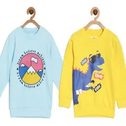 The Mom Store Boys Multicolor Printed Sweatshirt - Pack of 2-picture-36