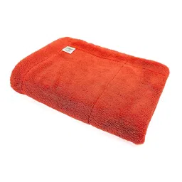 softspun 40 L x 60 W cm 1600 GSM Red Microfiber Cleaning Cloths-picture-1