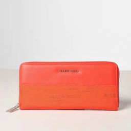 Allen Solly Orange Printed Zip Around Wallet for women-70
