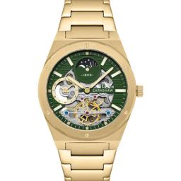 EARNSHAW ES-8291-66 Drake Dual Time Automatic Analog Watch for Men-17