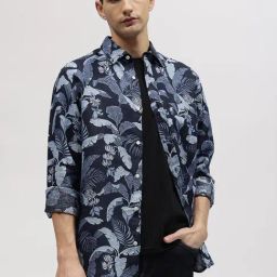 GANT Printed Button Down Regular Fit Shirt-7