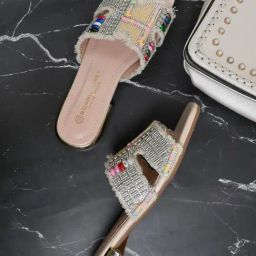 Ronnie Grey Women's Beige Casual Sandals-image-93