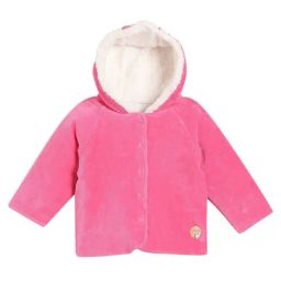 Miniklub Girls Hot Pink Knit Regular Fit Jacket-picture-14