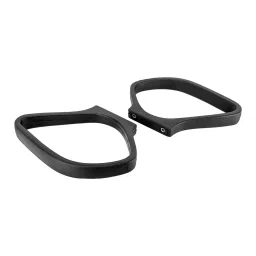 RW REST WELL Polypropylene Size  Medium Black Rectangular Chair Handle 10 Piece Set image 5