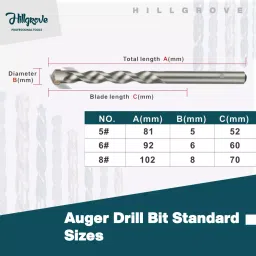 Hillgrove HGCM578M1 Combination Metric Drill Bit Set image 3