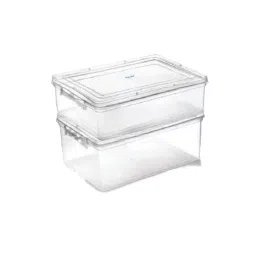 MyPlast CARGO - 3 Kitchen Container Transparent Rectangular White image 3