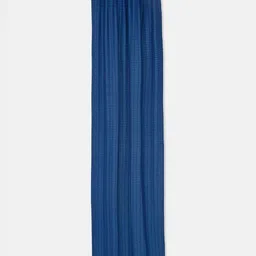 Fabindia Blue Geometric Room Darkening Door Curtain-image-12