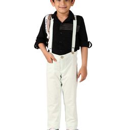 Miyo Boys Smart Cotton Slim Fit Trousers-image-35