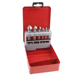 RS PRO Countersink Set x6.3 mm, 8.3 mm, 10.4 mm, 12.4 mm, 16.5 mm, 20.5 mm6 Piece Model No 6738697-10