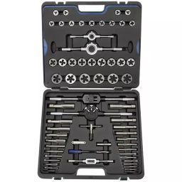 Westward Right Hand Tap and Die Set Carbon Steel 1-14 inch, 1PZ53 (Pack of 64 pcs)-7